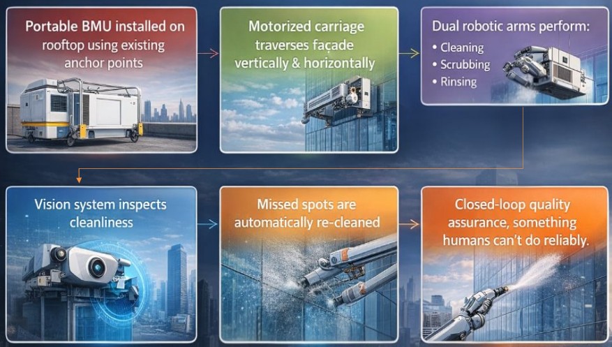 Industrial robotic arm